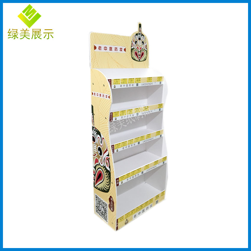 厂家热销创意高密度安迪板展示架PVC板货架促销架雪弗板展示架
