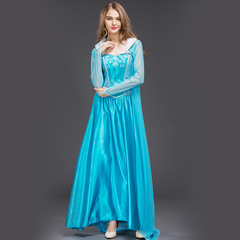 Frozen Elsa Elsa Princess Dress Adult European and American Halloween cosplay stage performance costume