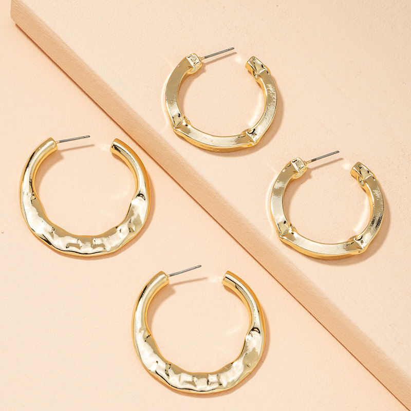 Alloy C-shaped Earrings display picture 4