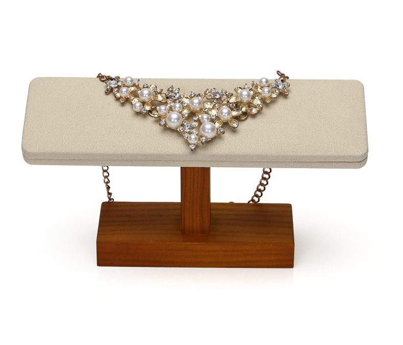 D002-003(07)实木斜面多用展示架(今伟创天猫)详情