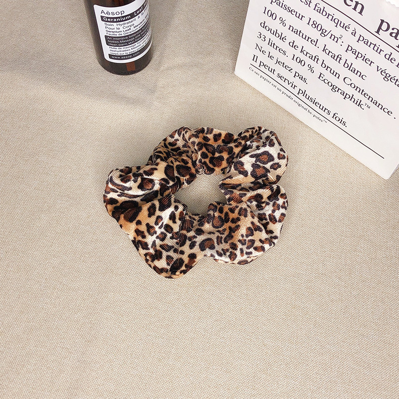 Leopard Print Hair Scrunchies display picture 10