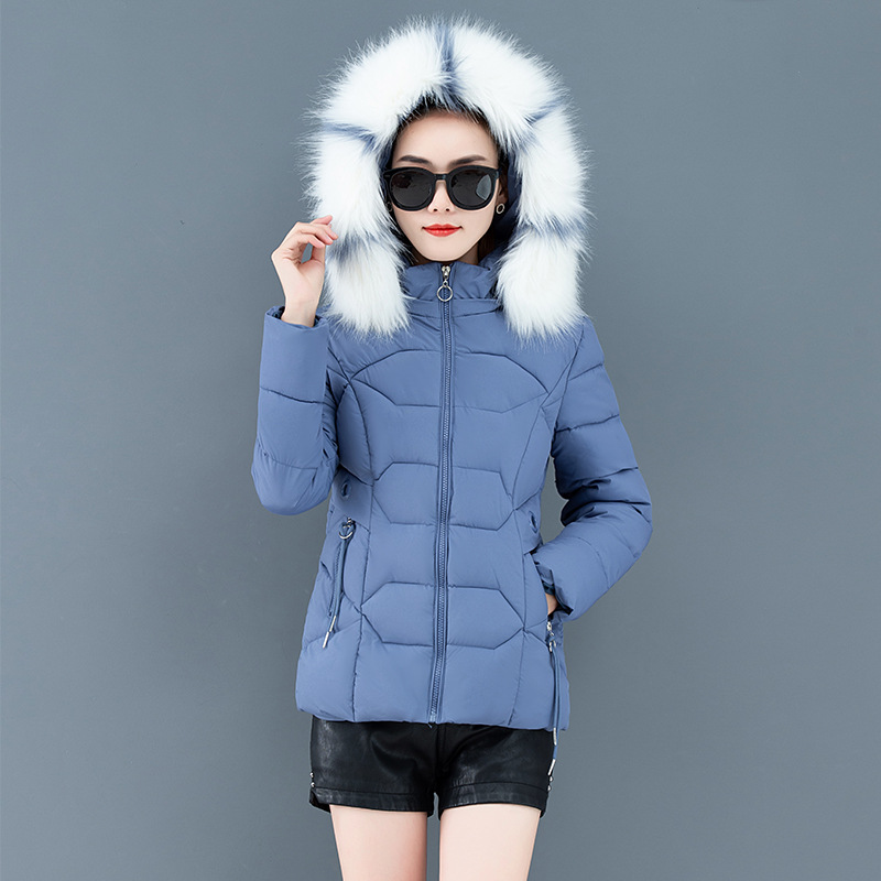 Korean Edition down coat have cash less than that is registered in the accounts 2020 new pattern winter thickening coat Easy Show thin Cotton Cotton jacket