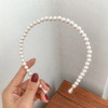 Retro universal headband from pearl, hairpins, hair accessory, simple and elegant design, South Korea