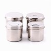 laboratory Stainless steel Spirit jar Sterilizing jar Cotton ball jar Ointment Gauze cylinder Dressing jar Ointment jar