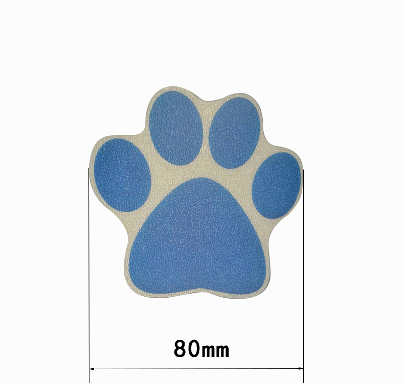 강아지 발바닥 모양 소형 (파란색); 1개