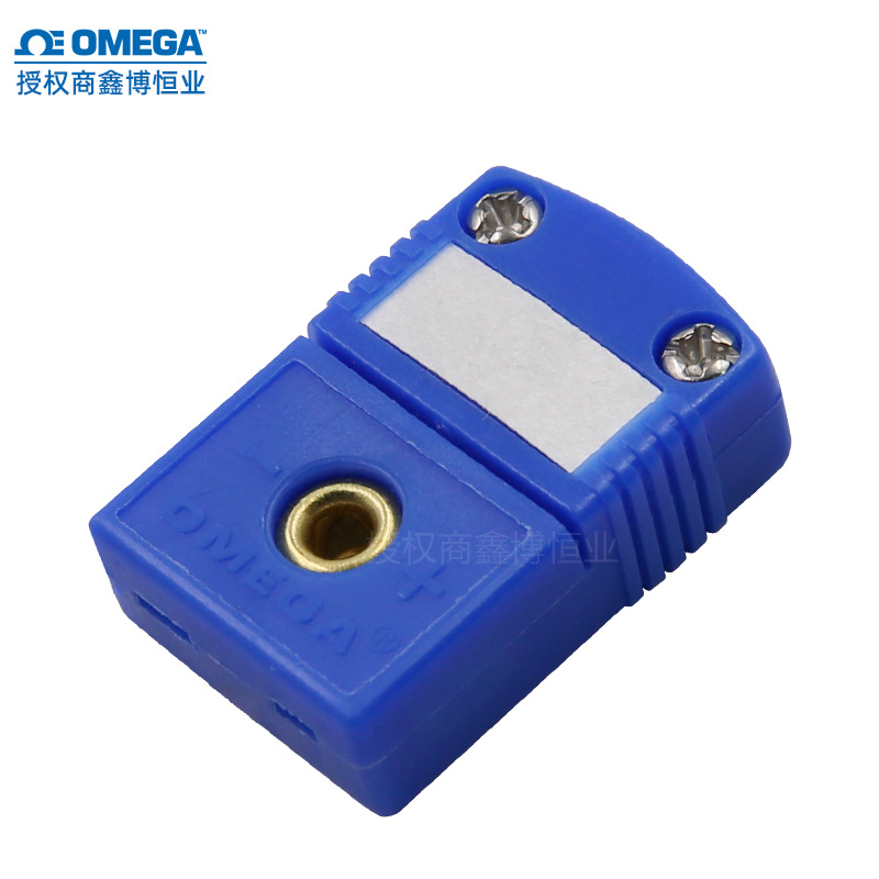 原装特卖SMPW-T-F美国奥米佳热电偶测温插座蓝色T型空调制冷母座