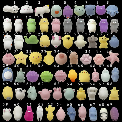 爆款減壓捏捏樂玩具 Squishy 小動物海豹君萌寵發泄團子 squeeze