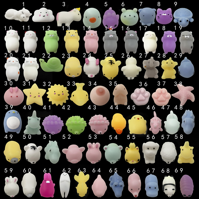 爆款減壓捏捏樂玩具 Squishy 小動物海豹君萌寵發泄團子 squeeze