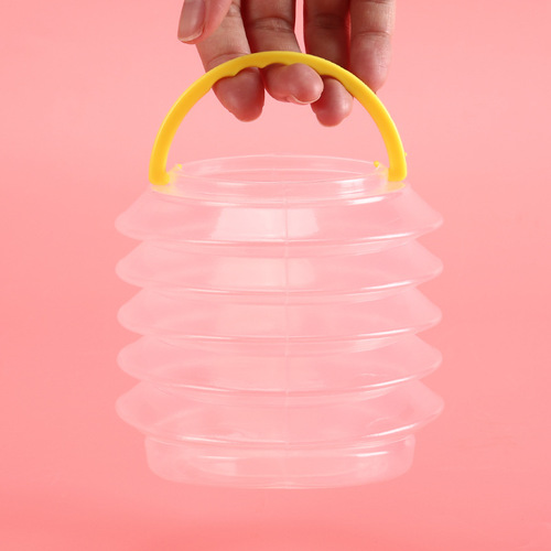 Practice plastic folding telescopic bucket every day Art painting gouache oil painting small lightweight multi-functional pen washing bucket