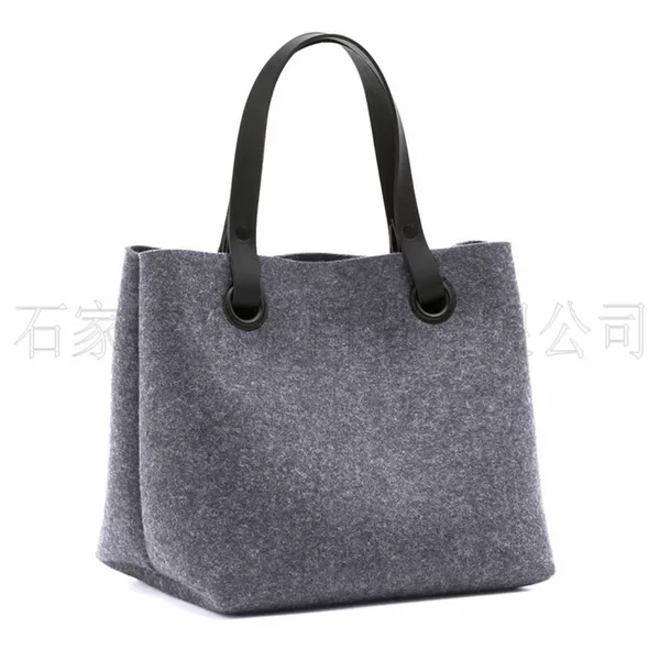 Supply 3mm thick halberd material felt handbag felt handbag non-woven felt bag felt bag