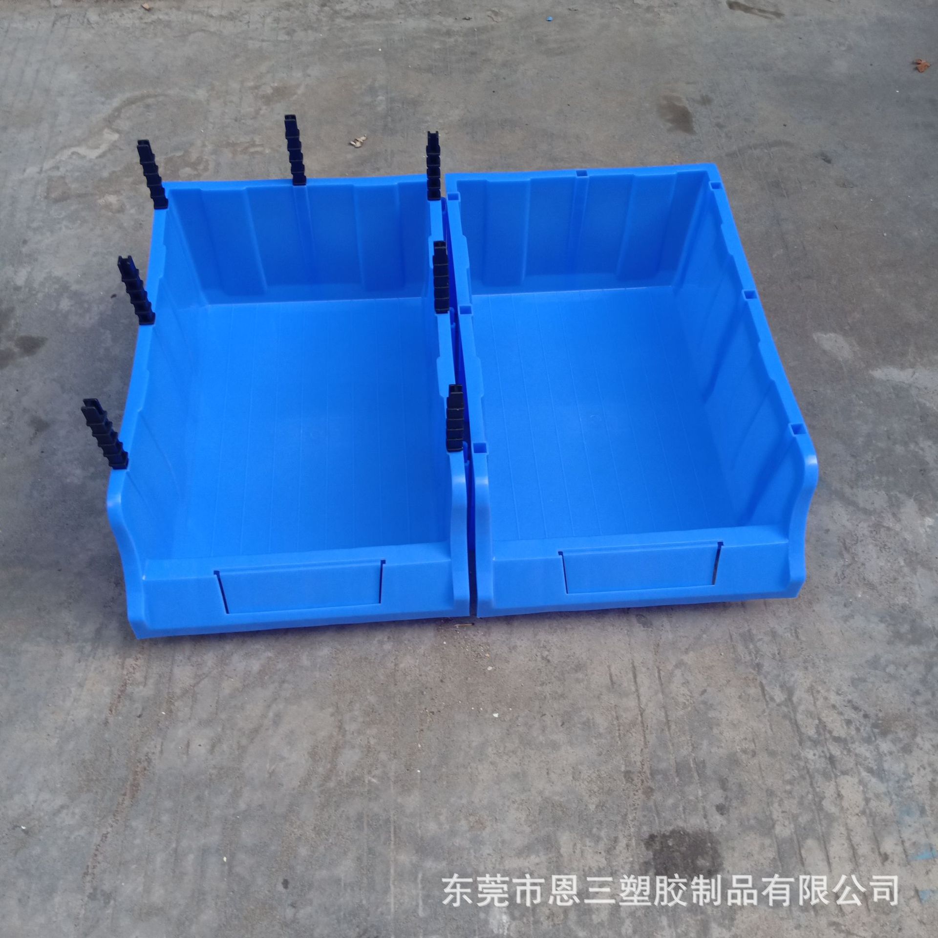 加厚斜口零件盒塑料组立式元件盒五金螺丝电子配件物料盒