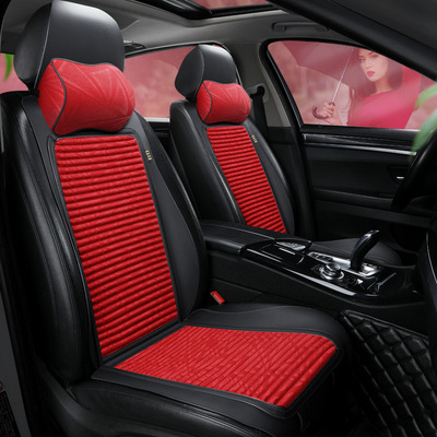 新款汽車坐墊小蠻腰養生墊苦荞防滑坐墊透氣坐墊四季通用廠家直銷