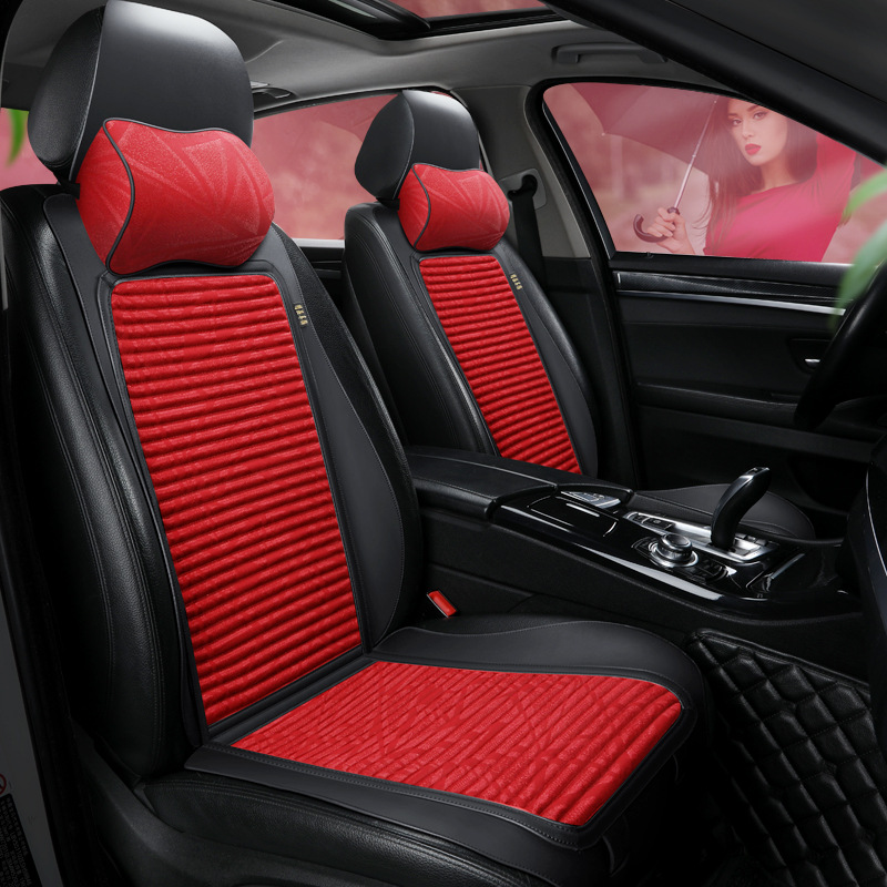 新款汽車坐墊小蠻腰養生墊苦荞防滑坐墊透氣坐墊四季通用廠家直銷