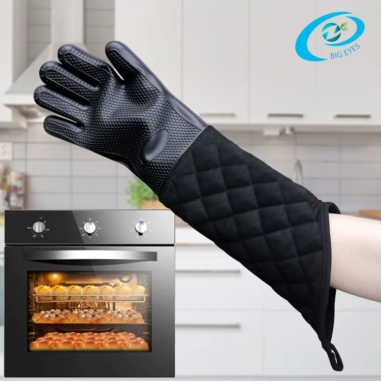 Long silicone gloves, 60cm