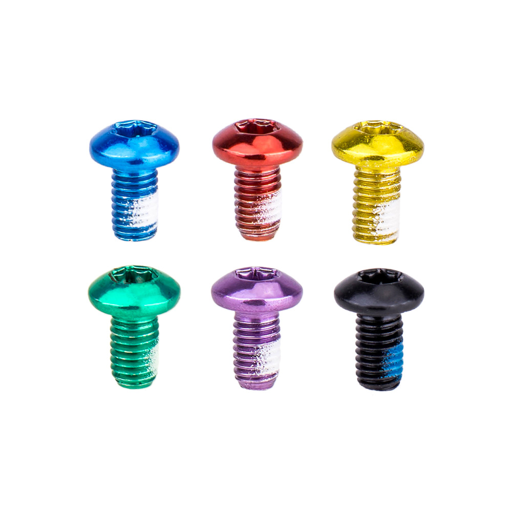 ZTTO bicicleta color disco tornillo bicicleta de montaña disco tornillo disco freno T25 tornillo M5 * 10