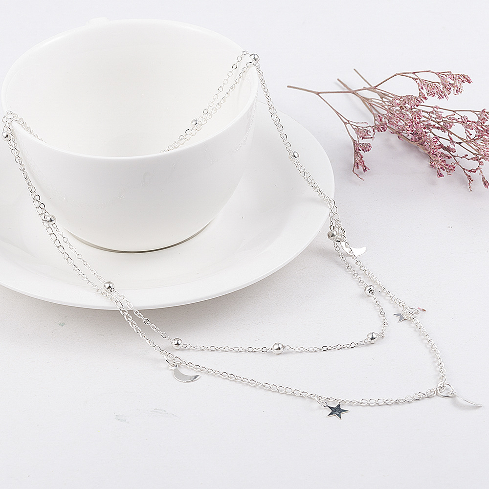 Crescent Star Necklace 3