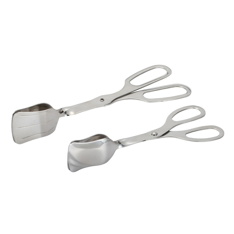 不鏽鋼沙拉夾 食物夾自助餐夾燒烤夾蛋糕面包夾煎牛排夾 毛巾夾