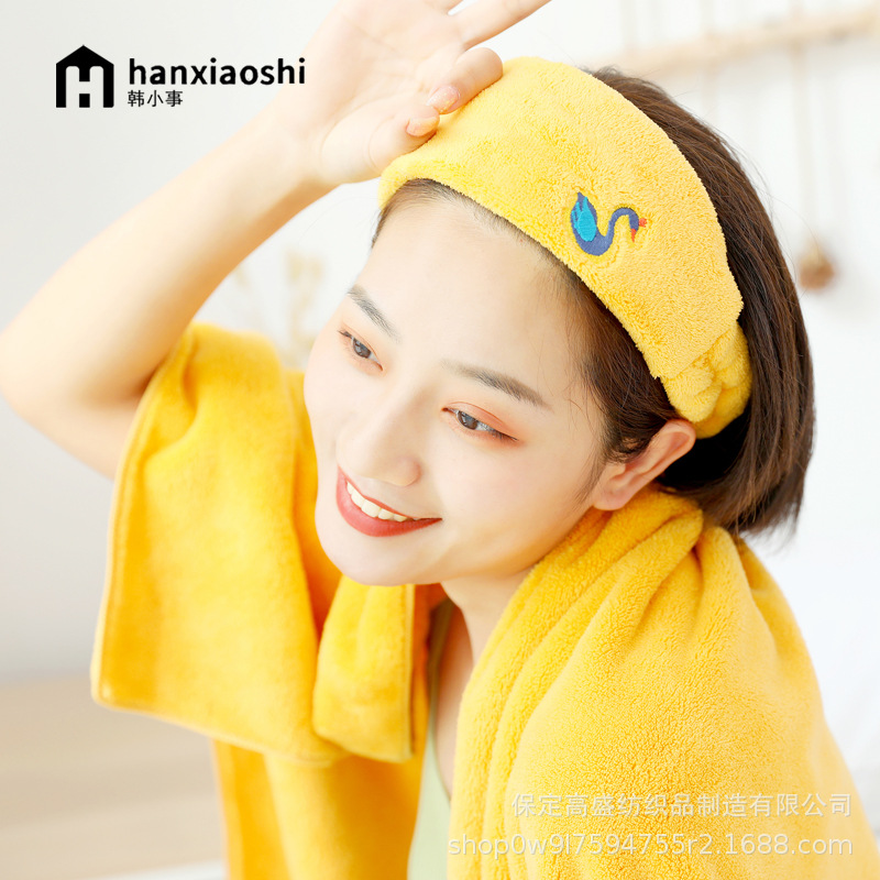 trifle Korean Edition Coral Headband Wash one's face Makeup cosmetology fashion yoga motion elastic Elastic Head hoop