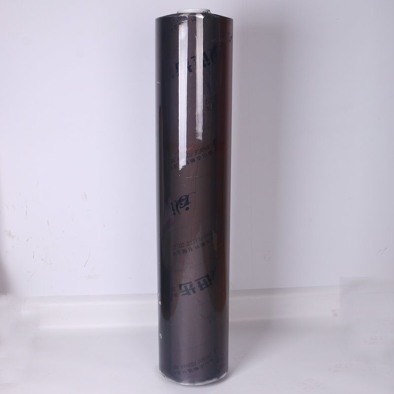 Fabricante de cristal transparente PVC cristal película protectora de protección del medio ambiente electrostática esmerilado embalaje de plástico película retráctil al por mayor