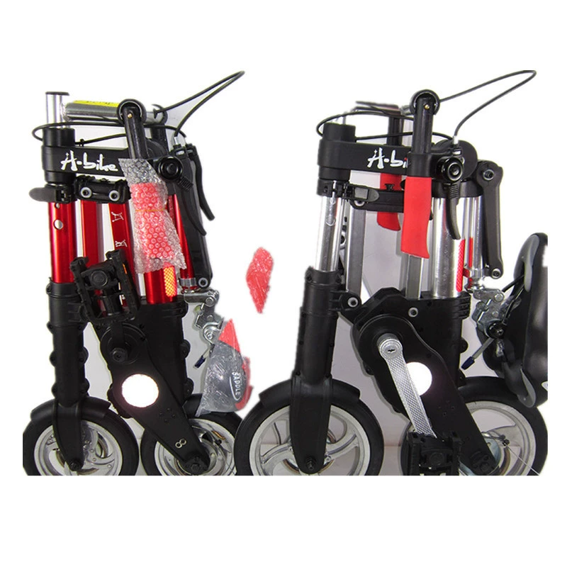 Folding small handheld bike for elderly for gym