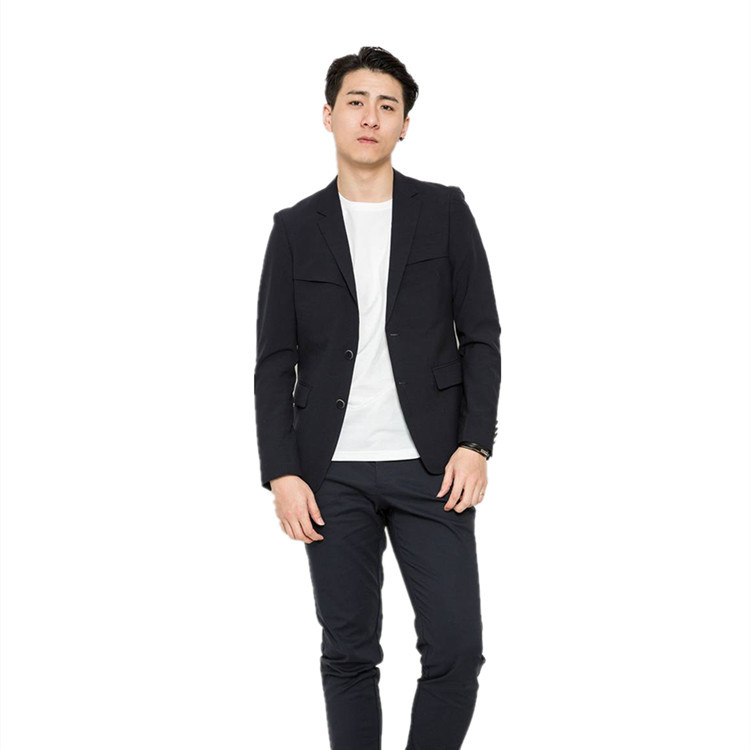 小批量男装西装西裤三件套加工 来图量身定制职业西服100套起订|ms