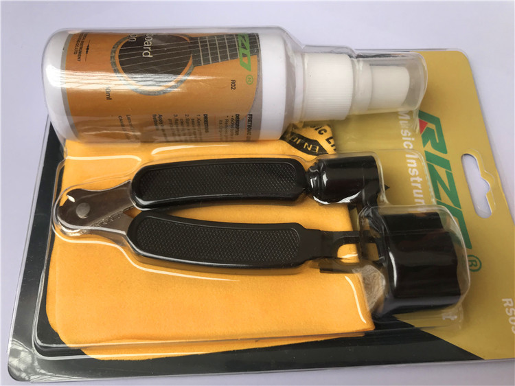 RS03 吉他 指板 柠檬油 清洁剂保养 擦琴布  护理油护理液 工具