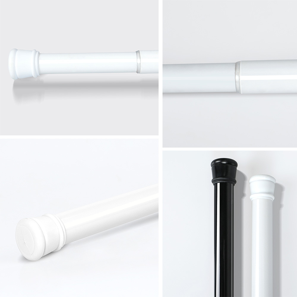 Paja de la Cortina de ducha 90*160CM ropa telescópica Polo poste de la cortina dormitorio ropa Polo telescópica barra de la Cortina de ducha