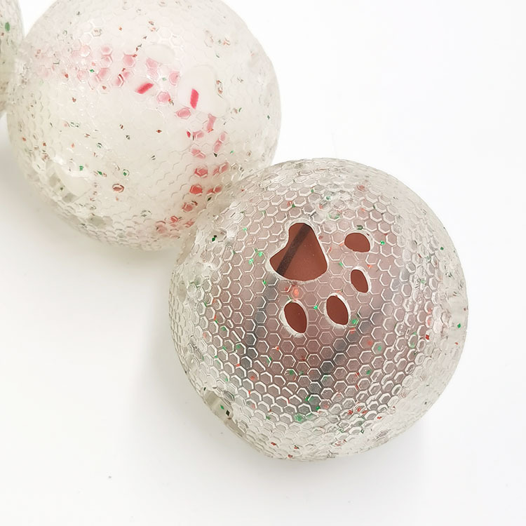 Suministro directo de fábrica juguete para perros TPR juguete para mascotas vinilo sonido Bola de juguete interactivo molar resistente a la mordedura juguete para perros