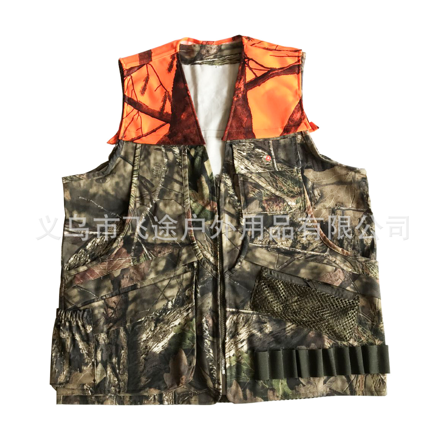 Outdoor kamuflyaj ov və balıqçılıq jileti