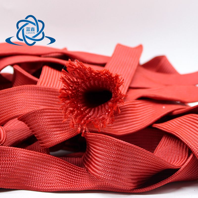 飞行前拆除凯夫拉套管 红色凯夫拉编织套管 90锭红色凯夫拉套管