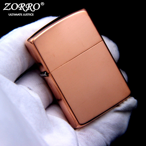 zorro Zorro copper shell copper movement complete set of copper light plate kerosene lighter can be DIYed on behalf of
