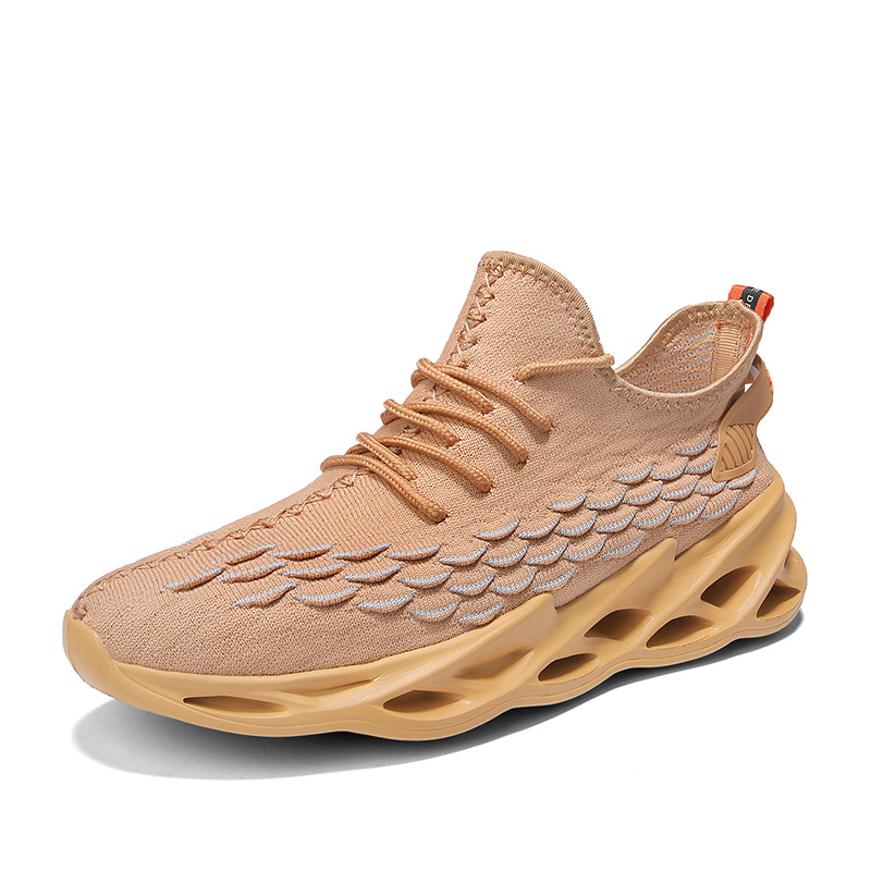 sports students fashion running spring and autumn new running leisure new dad students Korean version of men's shoes 3 undefined