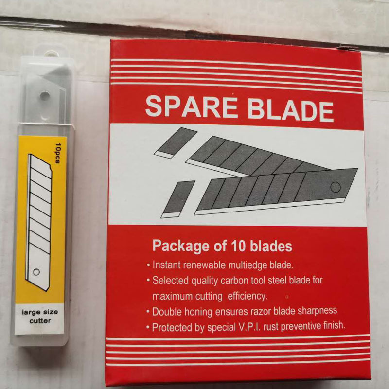 厂家批发外贸处理锋利刀片介刀壁纸刀美工刀片回馈客户|ms