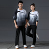 Autumn and winter new pattern Long sleeve trousers motion leisure time suit men and women Quick drying ventilation run Training clothes badminton