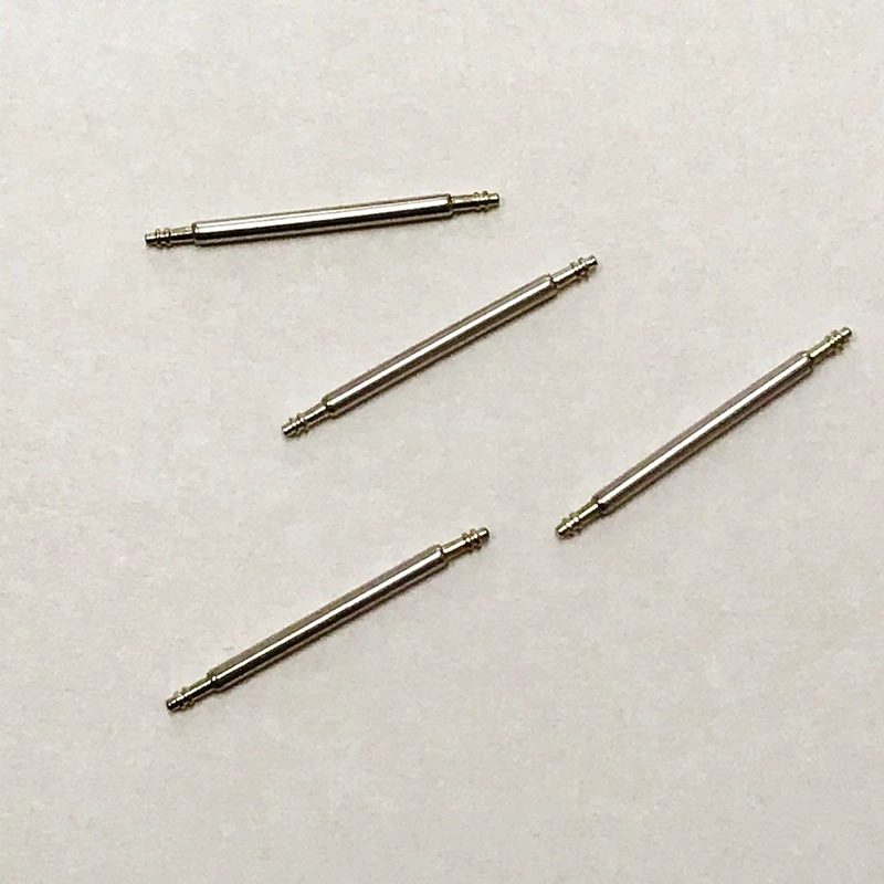 Все стальные 1,5 толстые двойные часы ушей штанги ремешок для прикрепления пружинной иглы стол стол стол часы аксессуары ушей оптовая продажа