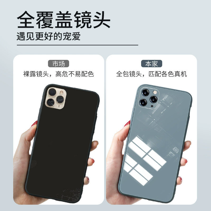 Apple, совместимый с iPhone 13, стеклянный чехол для телефона, защита линзы, чехол для 13 Pro Max, защита от падений