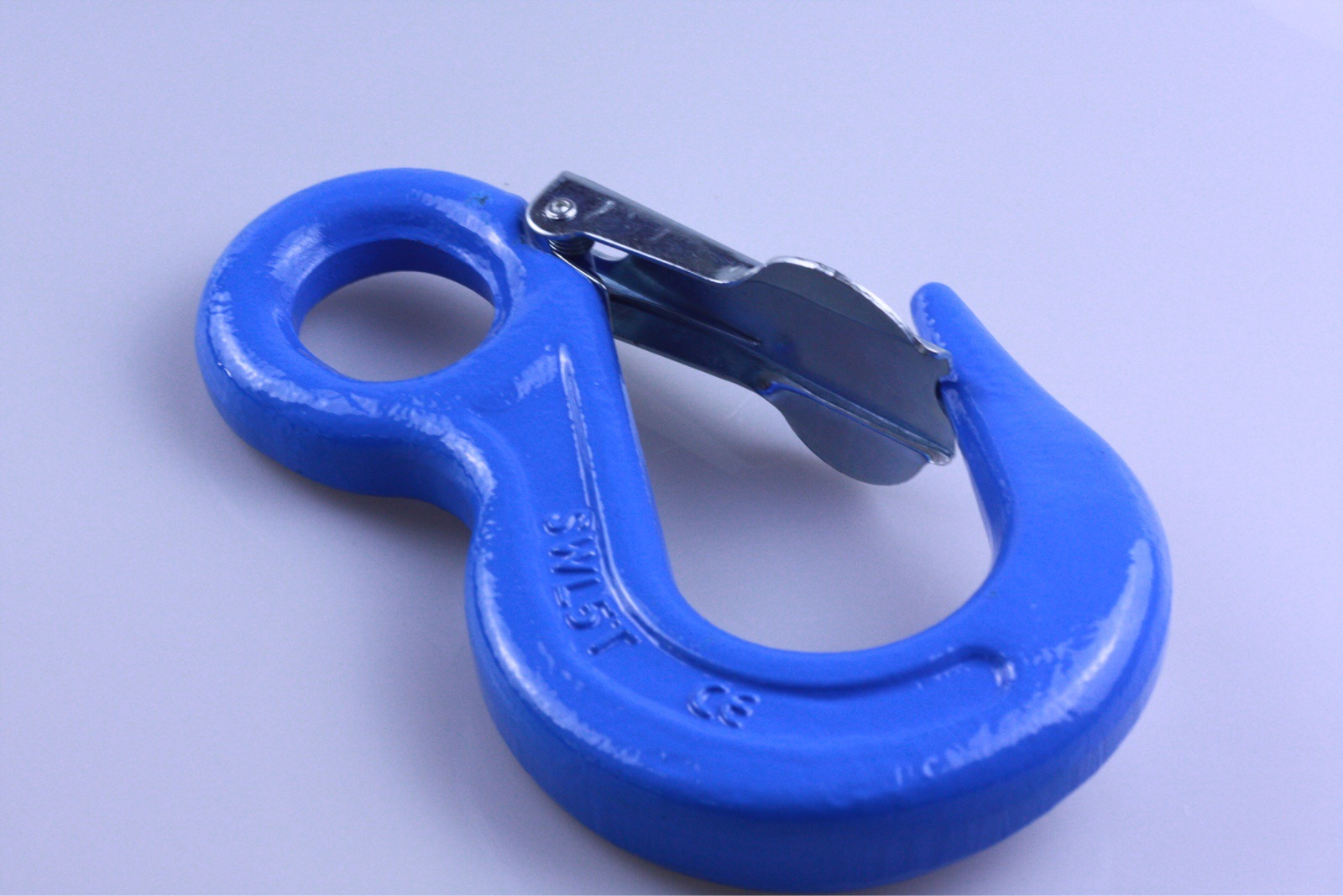 G80眼型货柜钩、起重货钩、环眼钩、索具宽口钩起重吊钩3吨