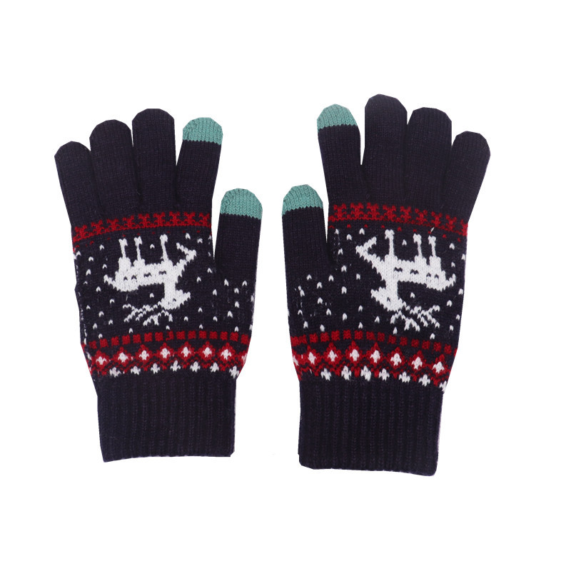 Simple Style Deer Polyester Gloves 1 Pair display picture 15