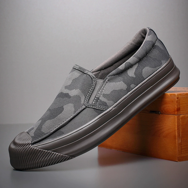 宝达 Cloth fashion camouflage sneakers, casual shoes