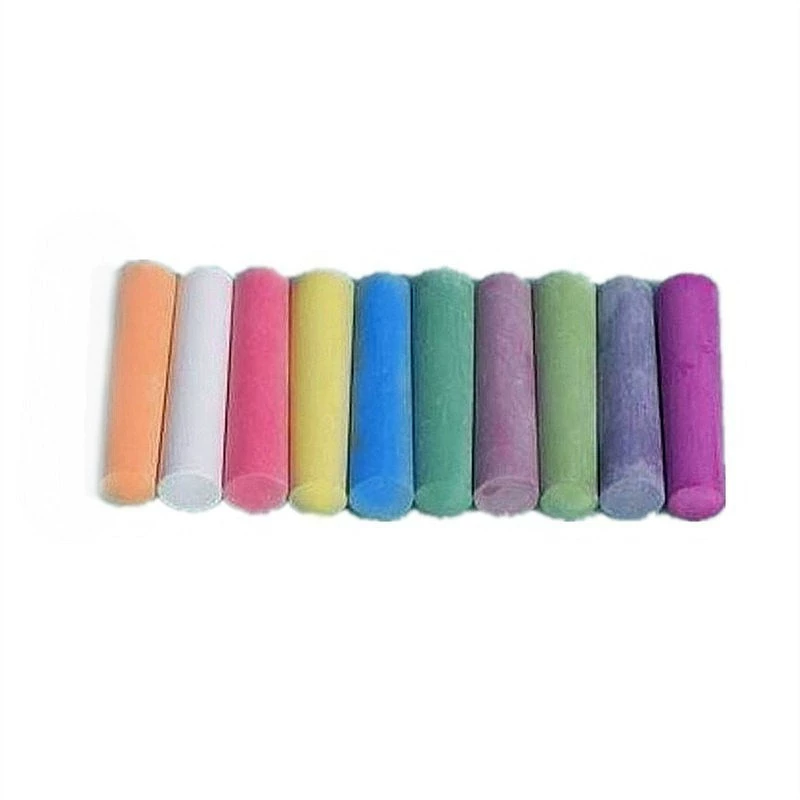 10,5 см с низким содержанием пыли цвет Детская живопись Деревянная стальная трубка Марк большой Мел большой толстый мел