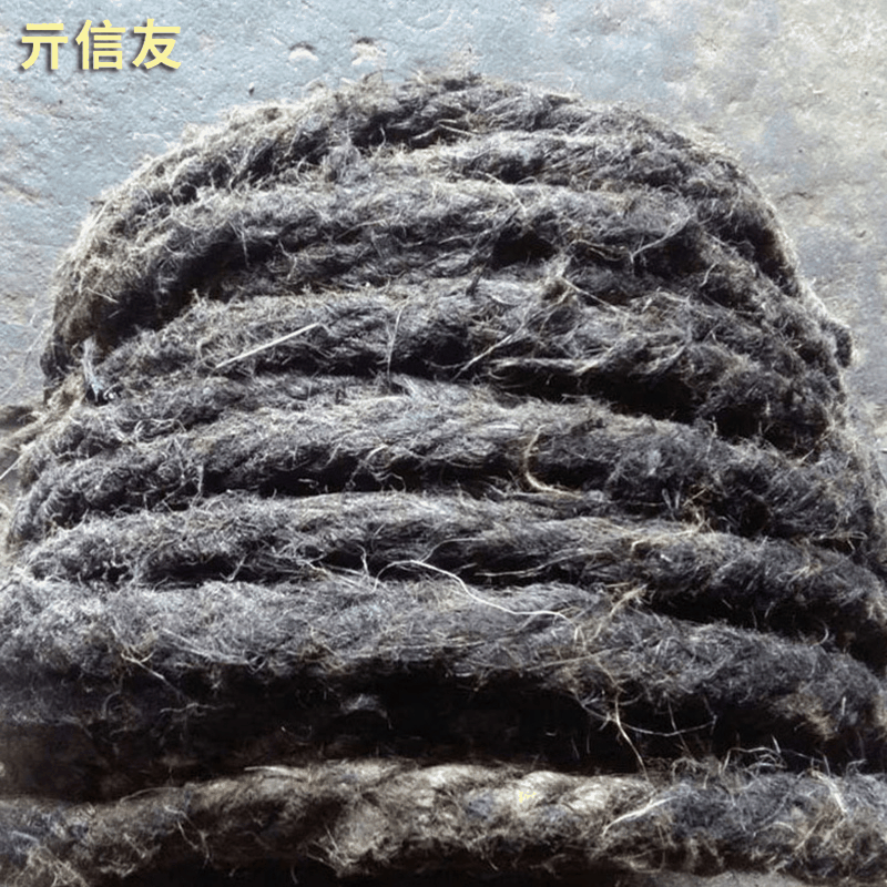 厂家批发工程伸缩缝防水沥青麻丝 管件密封沥青油麻绳麻丝-阿里巴巴