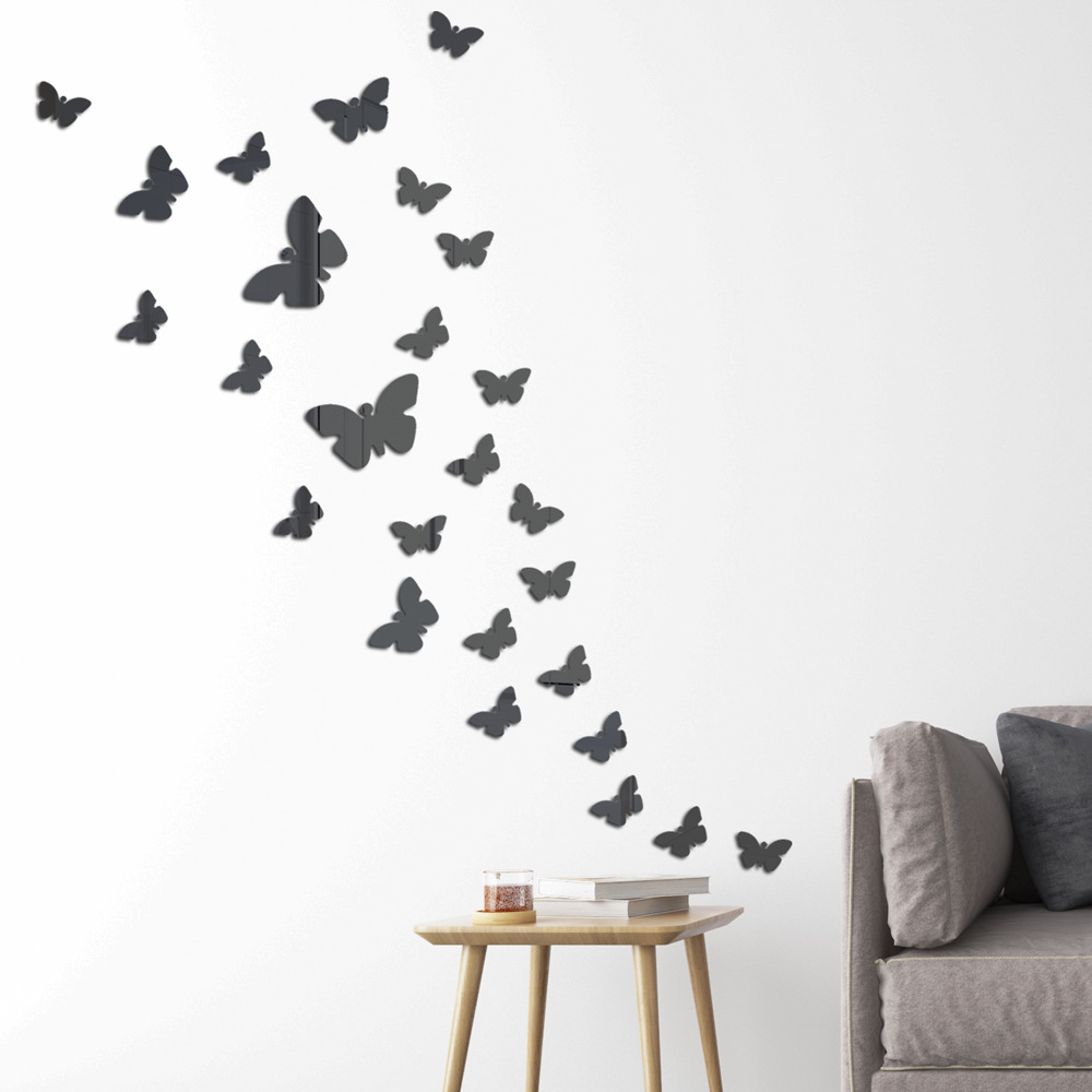 Pastoral Butterfly Arylic Wall Sticker display picture 3