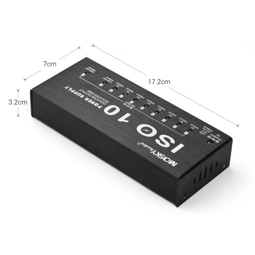 MOSKYAUDIO ISO10 POWER independent 10-channel effector power supply, independent output, low noise