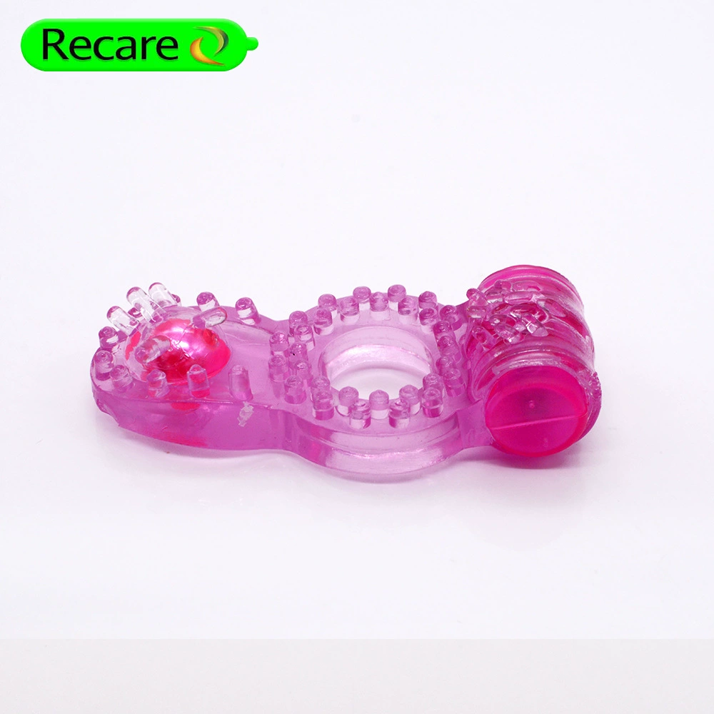 Recare vibrate the ring -lapse delay ring silicon glue ring lock essence of adult products wholesale