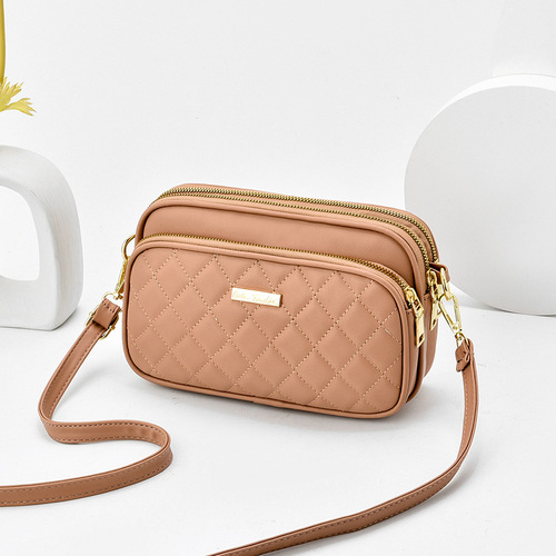 迷你三层小包包女2020新款潮时尚夏天单肩斜挎小方包软皮女包