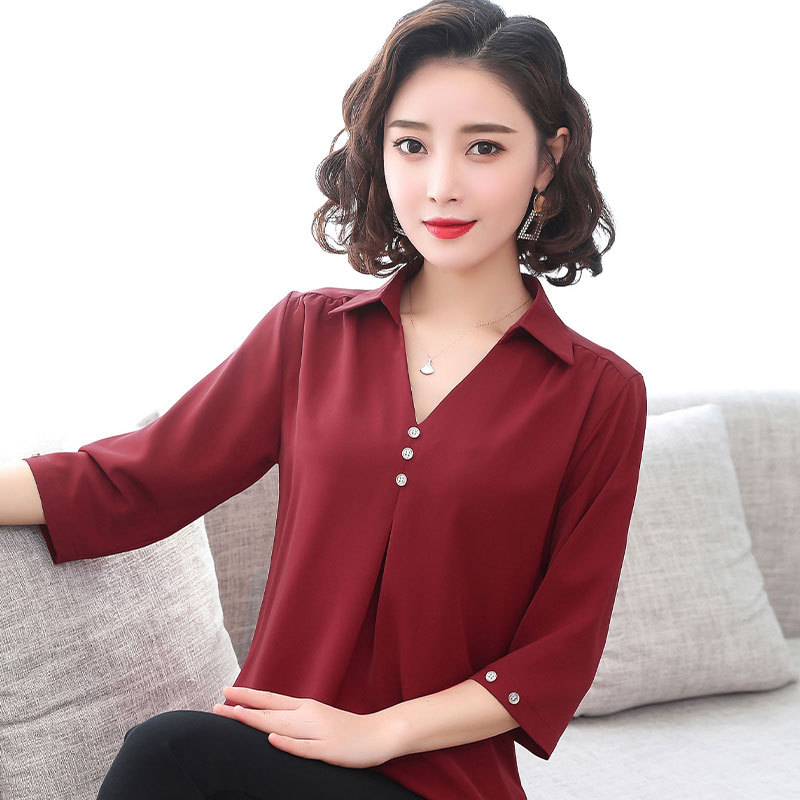 Chemisier en Mousseline de soie - Ref 3429274 Image 4