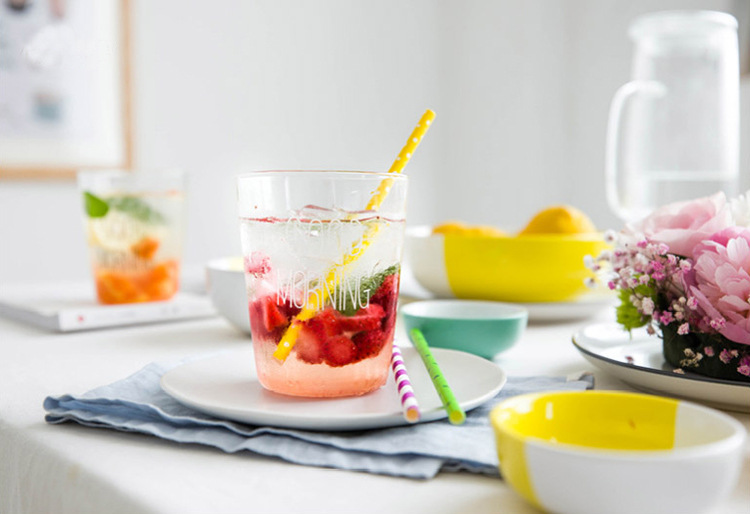 早晨杯Goodmorning早餐杯创意玻璃杯