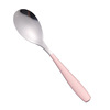 304 Stainless Steel Kindergarten Children's Home Eating Spoon Taking Steak Korean Thick Decoction Creative Spoon