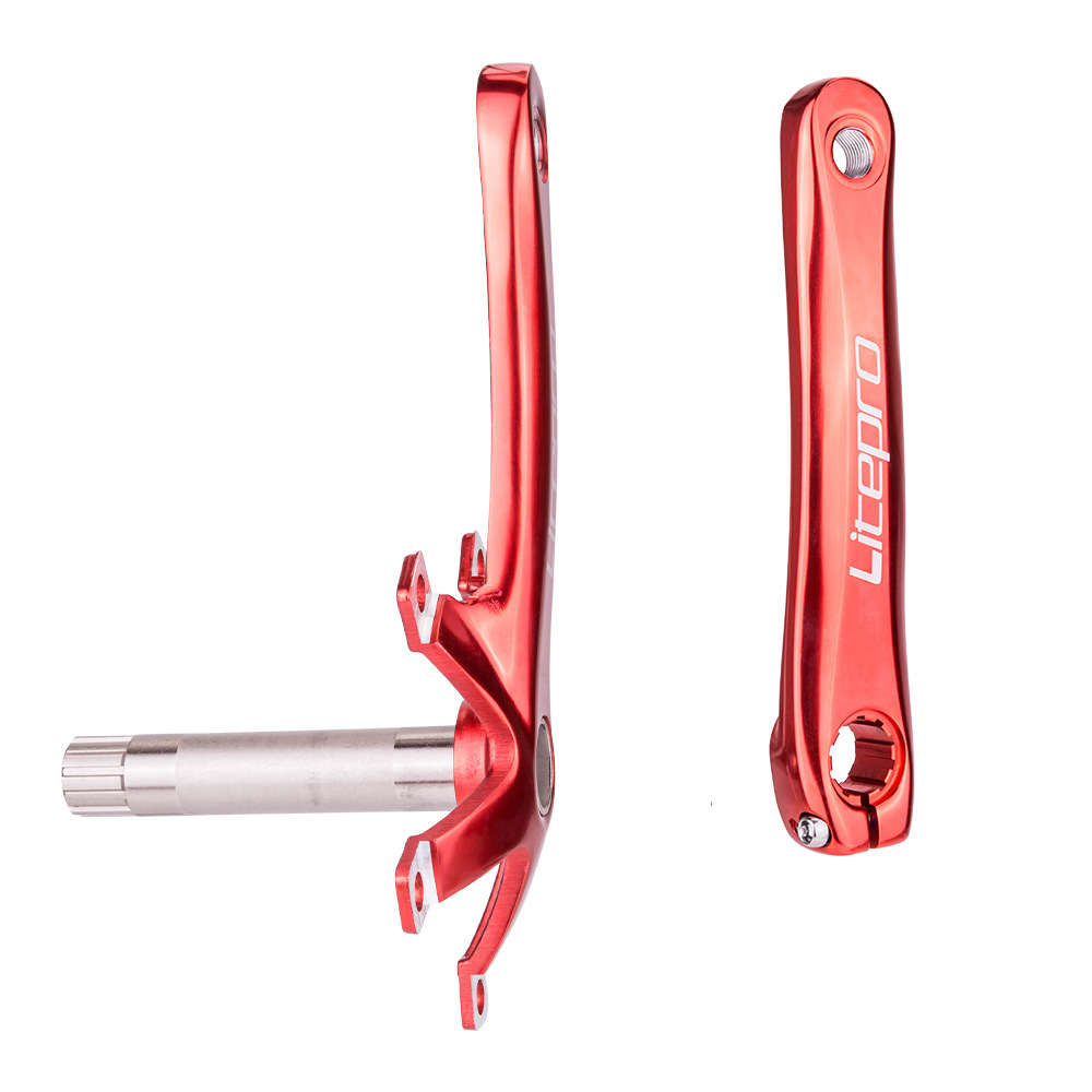 ZTTO bicicleta plegable hueca de una pieza de manivela LP litepro con eje central 130MM BCD modificado SP8