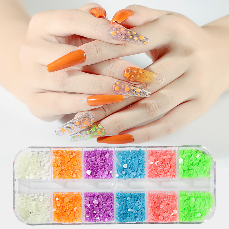 Fingermaid manicure mariposa redonda esquina luminosa, mariposa de caja larga esquina redonda ultrafina esquina luminosa